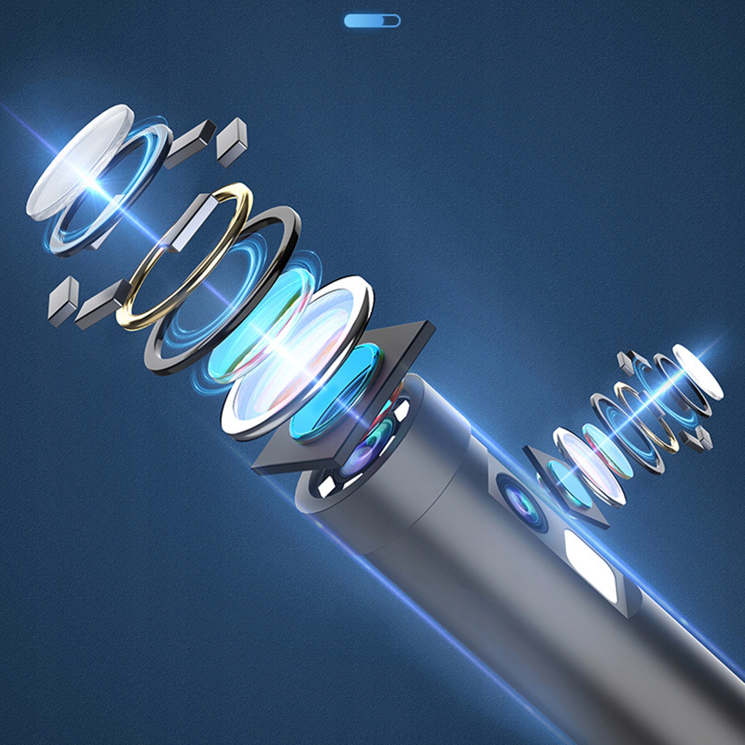 Kamera INSPEKCYJNA DUO Endoskop SZTYWNY Do Telefonu i PC 3M 7LED 2xFHD WiFi Waga produktu z opakowaniem jednostkowym 0.5 kg