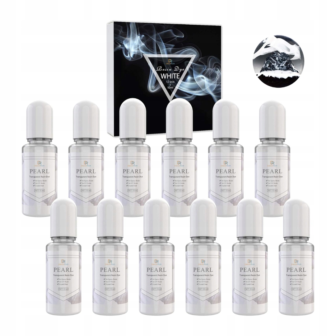 12 ks Barvivo Pro Epoxidovou Pryskyřici|barviva Pro Uv PRYSKYŘICE|12X10ML