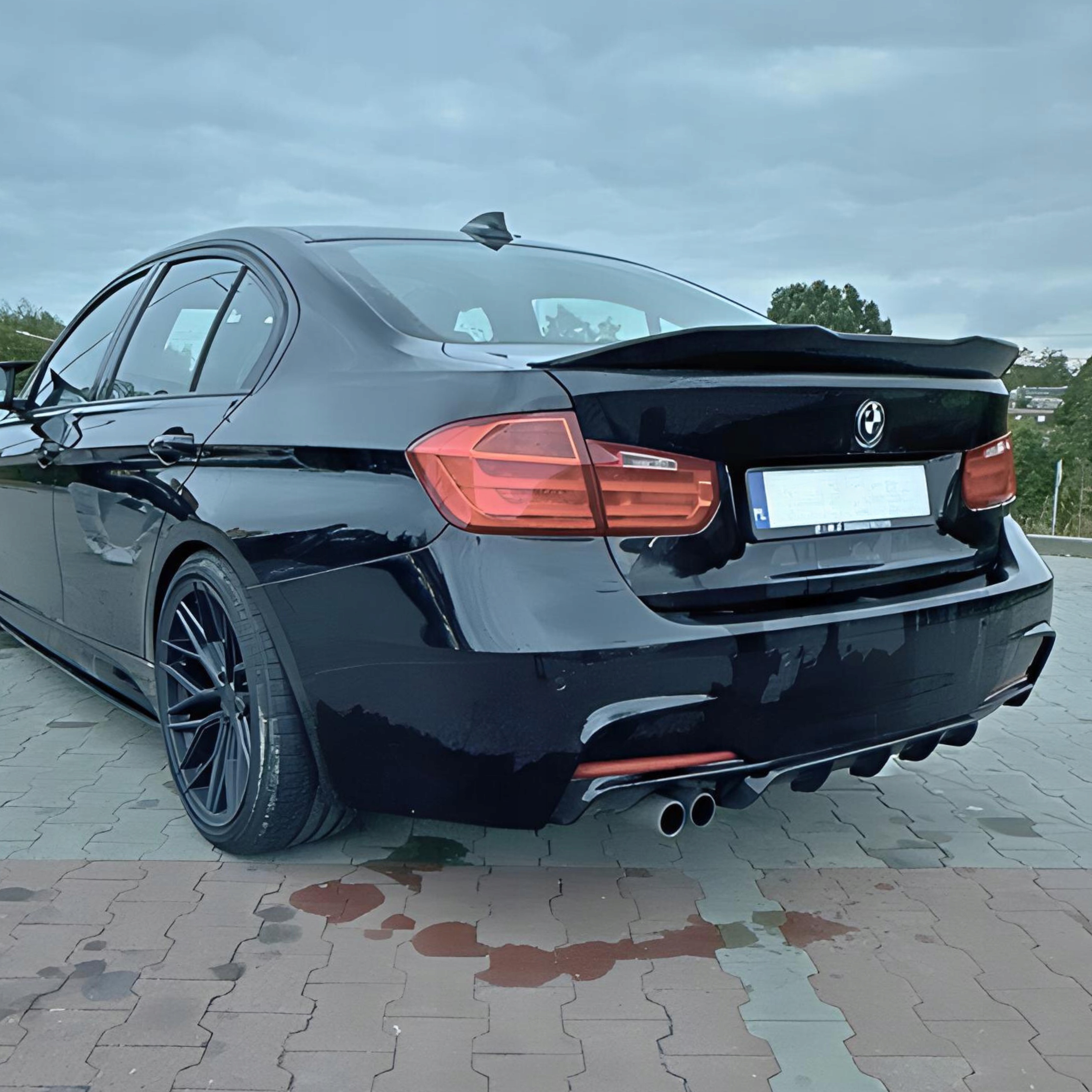 SPOILER BMW 3 F30 F80 LOTKA PSM LOOK TYŁ SPOJLER KLAPY BAGAŻNIKA M DOKŁADKA