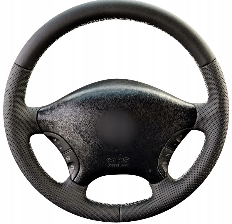 26 - РУЛЕВОЕ КОЛЕСО MERCEDES VITO SPRINTER 3 ОБШИВКА КОЖА