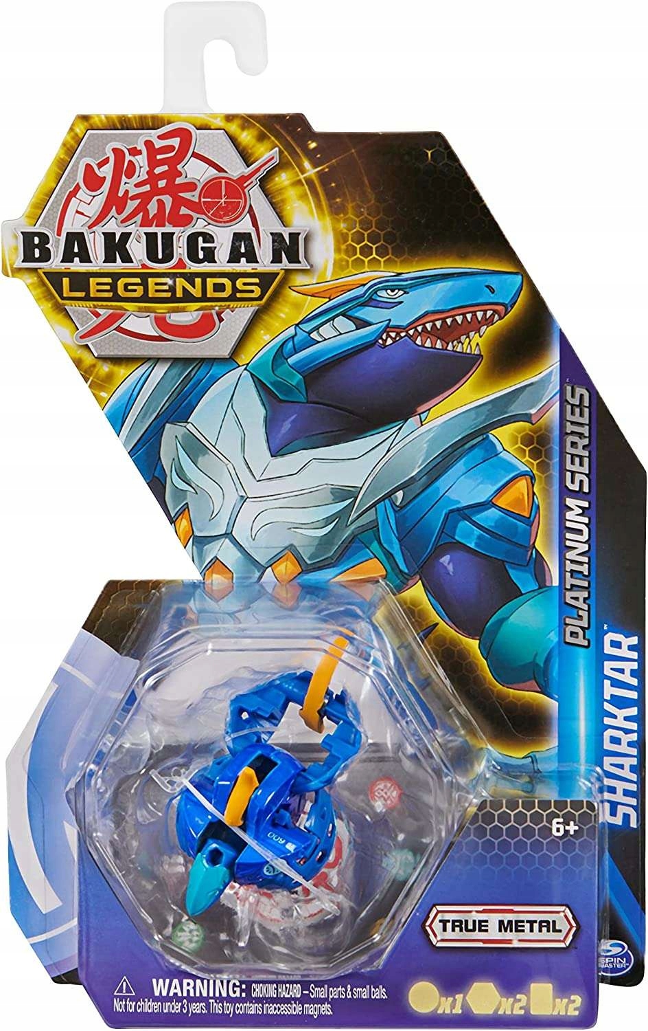 

Bakugan Legends Platinum Figurka Sharktar Karty