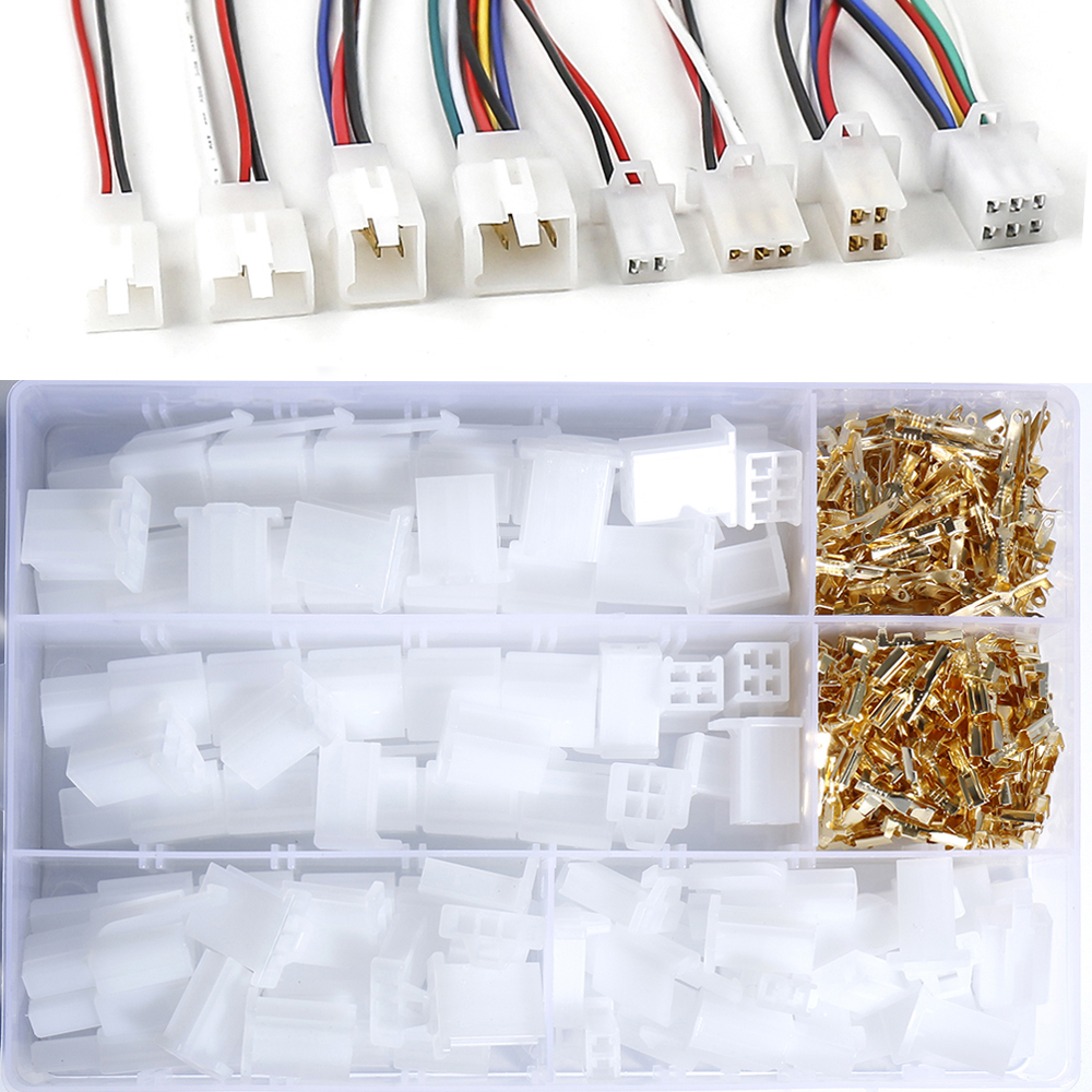 ŁĄCZNIKÓW PRZEWODÓW PRZEWODOWYCH ZŁĄCZEK KONEKTORÓW ZESTAW 380SZT Stan opakowania oryginalne