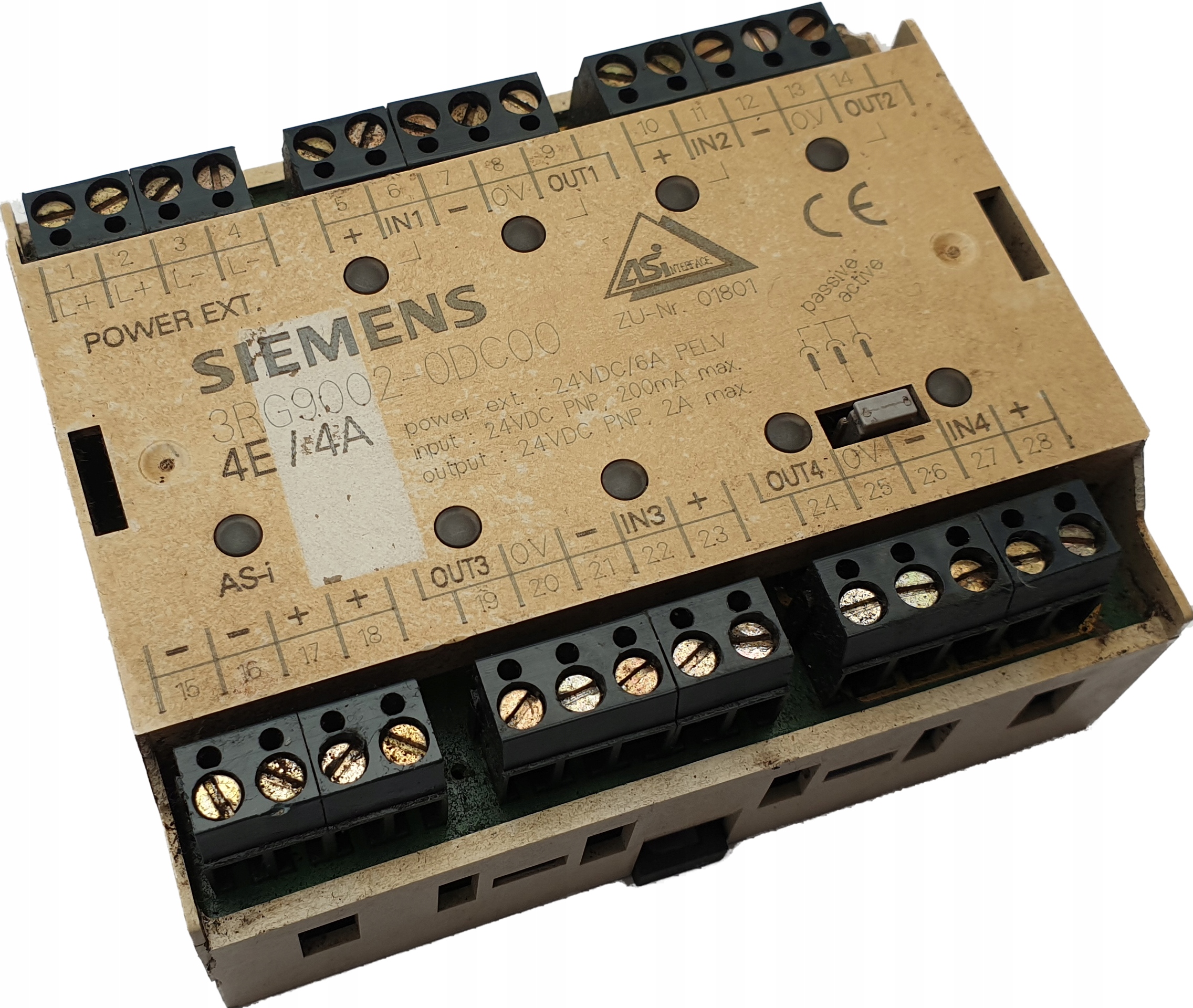 moduł przekaźnik SIEMENS AS-i 3RG9002-0DC00 24VDC (as-i) • Cena, Opinie ...