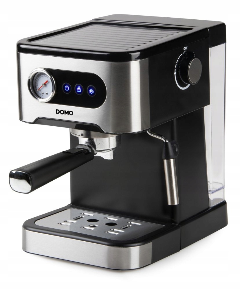 Espresso kávovar pákový černý Domo DO1138K