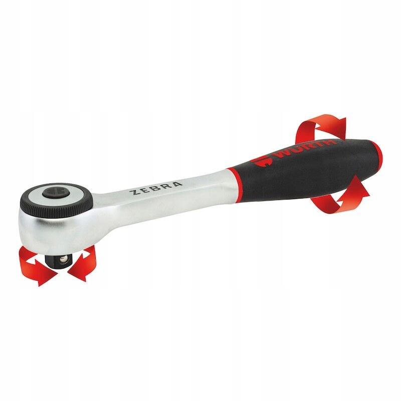 Otočný gombík s račňou 1/2 250 mm Otočná Rúčka Wurth