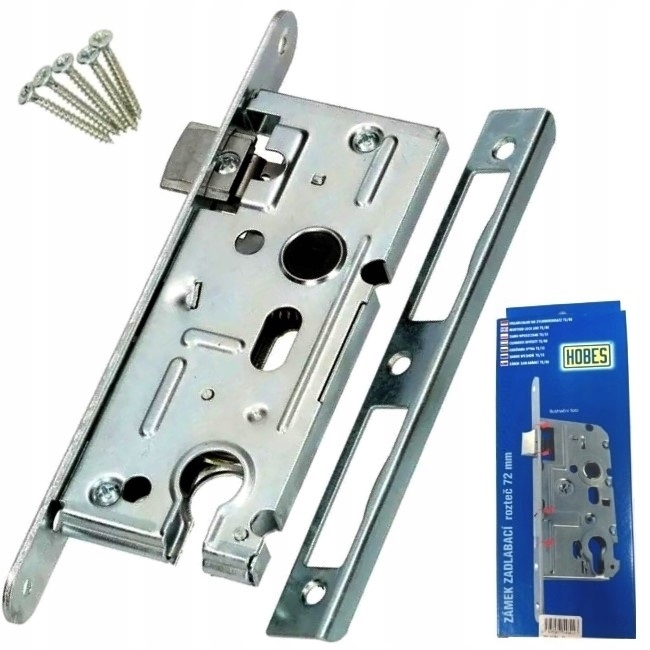 

Hobes Zamek Drzwiowy 72/40 Na Wkładkę Zamki Drzwi