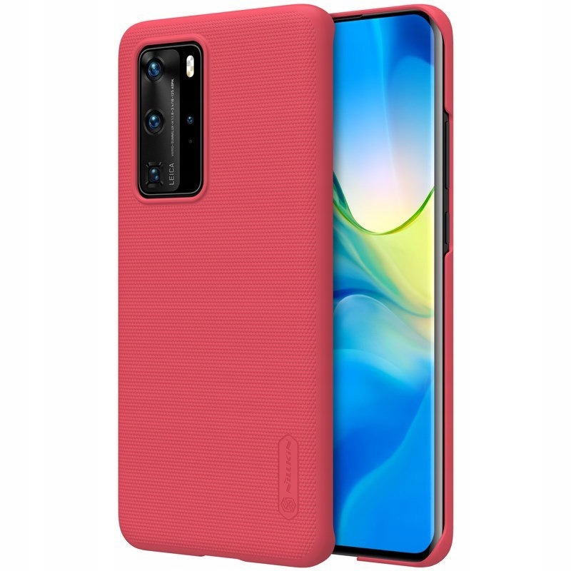 Nillkin Frosted Shield Etui Huawei P40 Pro (Bright Red)