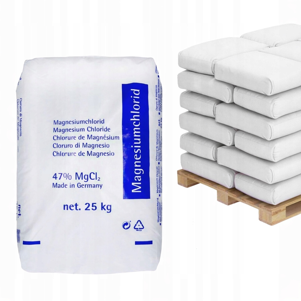Chlorek Magnezu Techniczny Mocniejszy Niż Sól Drogowa 500 Kg