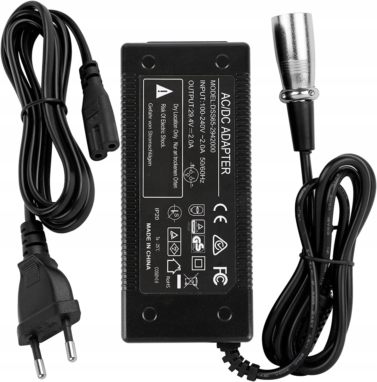 

Ładowarka do baterii Rower Elektryczny 24V 10AH