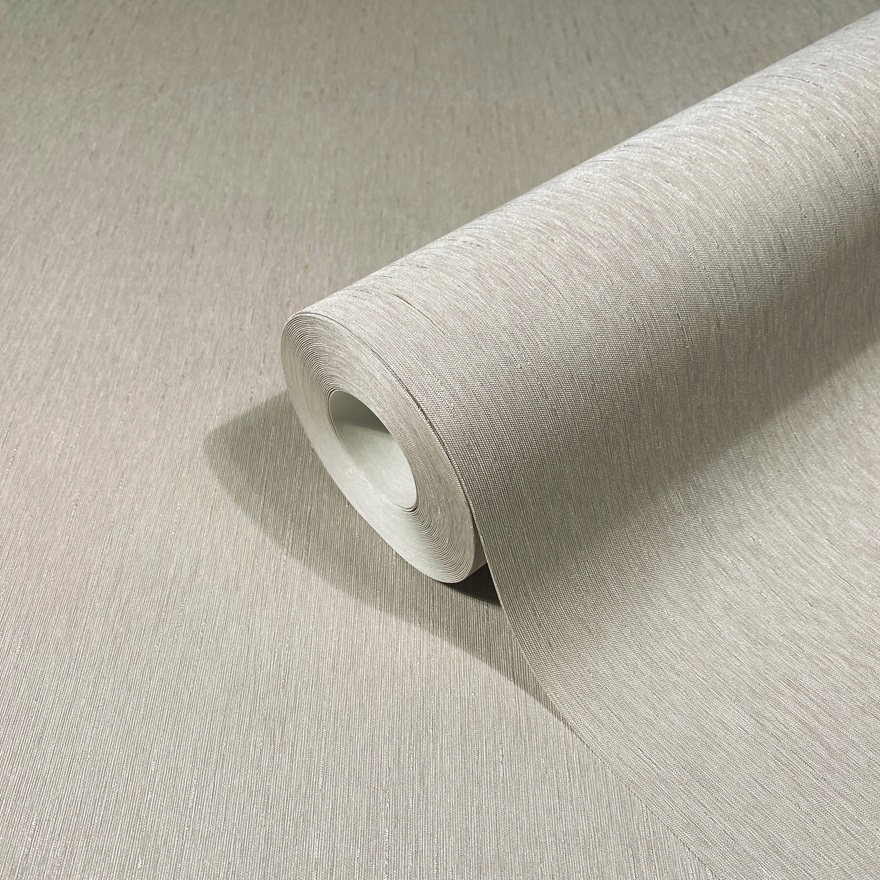 Šedá Vinylová Tapeta, Omyvatelná Imitace Tkaniny