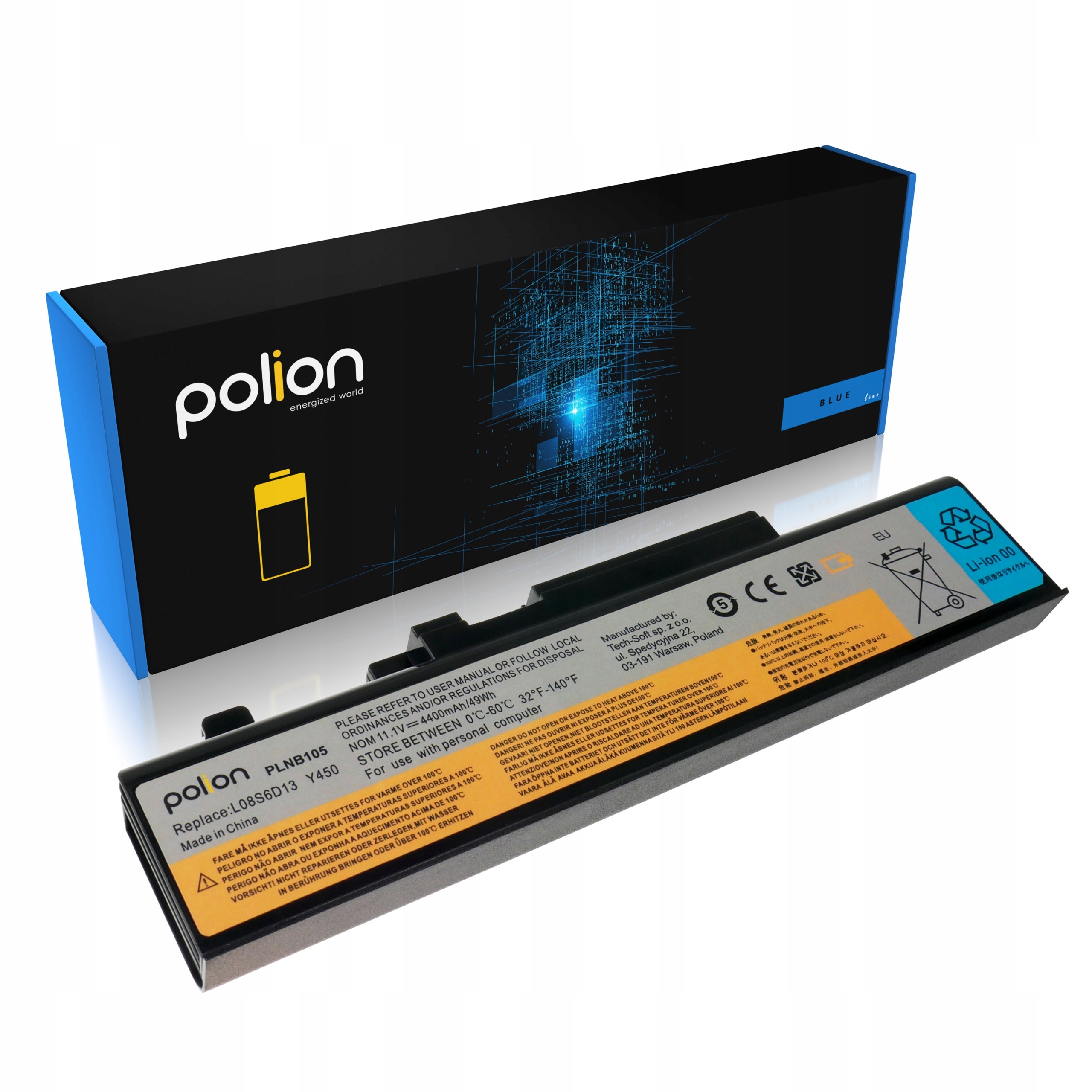 

Bateria L08O6D13 L08S6D13 do laptopa Lenovo