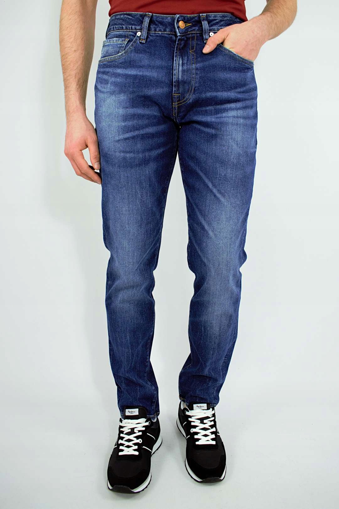 Pánské Džíny Guess M1RA37D46X5 Tmavě Modré Pants: 38/32