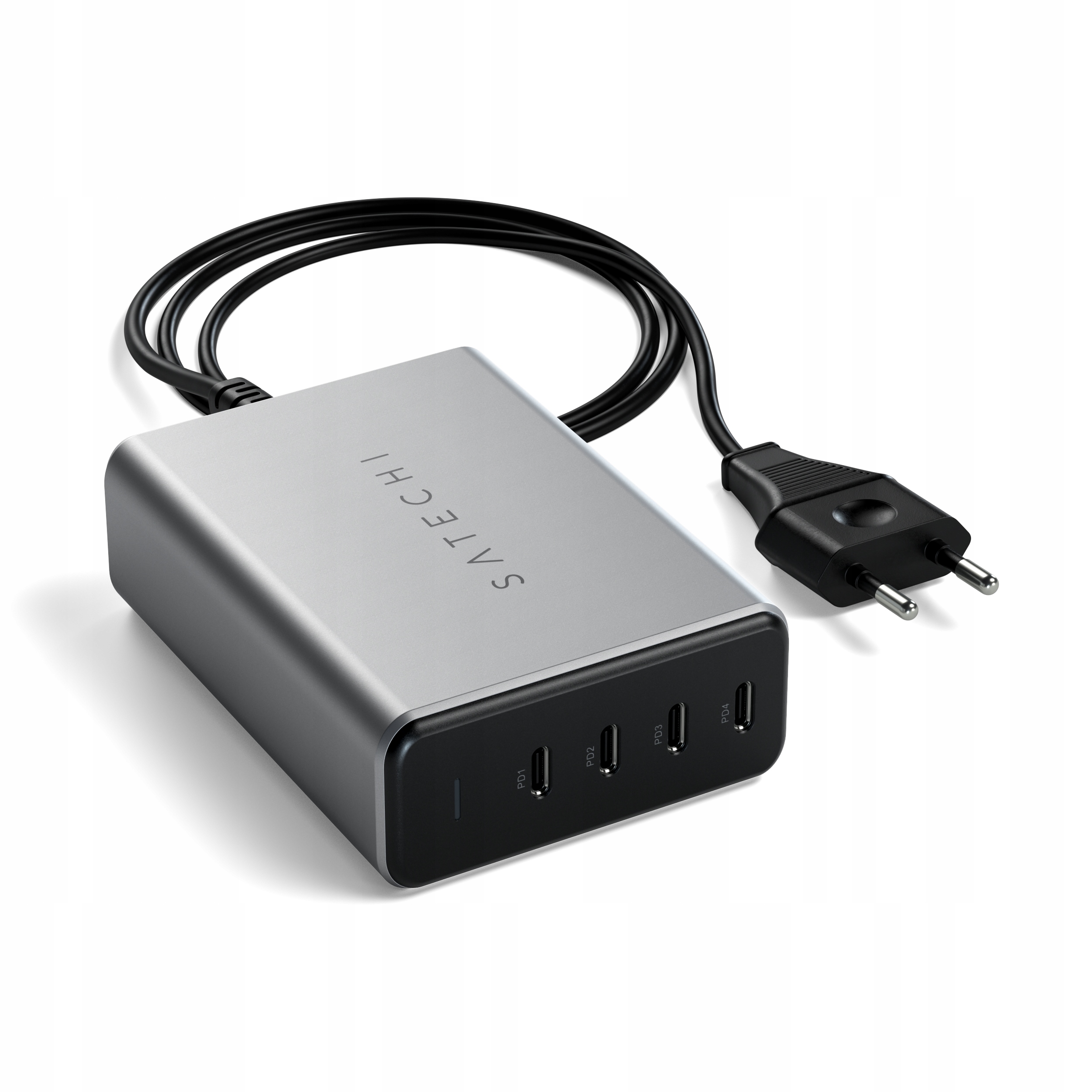 SATECHI - ŁADOWARKA SIECIOWA 4X USB-C 165W SZYBKI ZASILACZ ADAPTER Kolor wielokolorowy