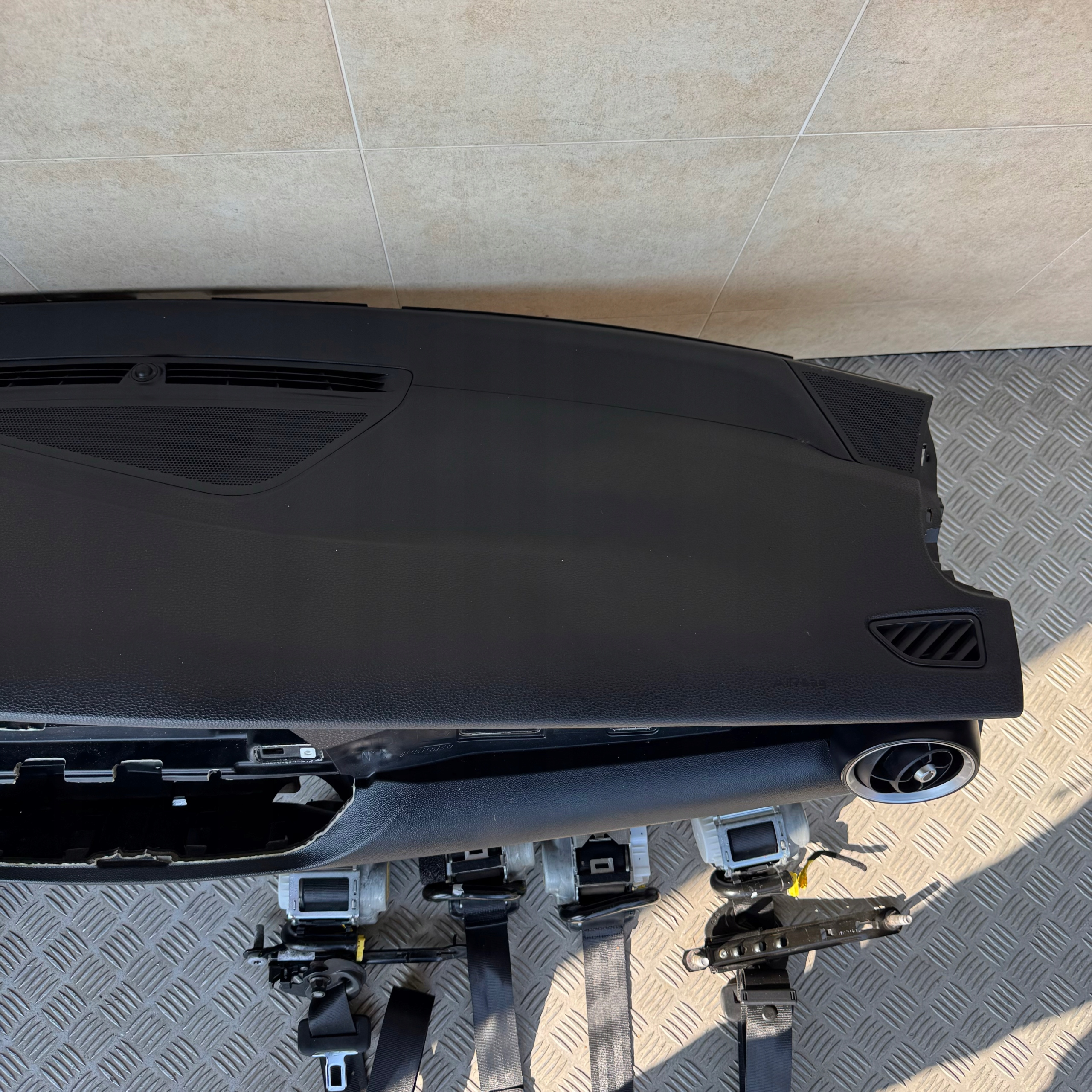 dashboard complete airbag console tension belts cockpit ALFA ROMEO STELVIO