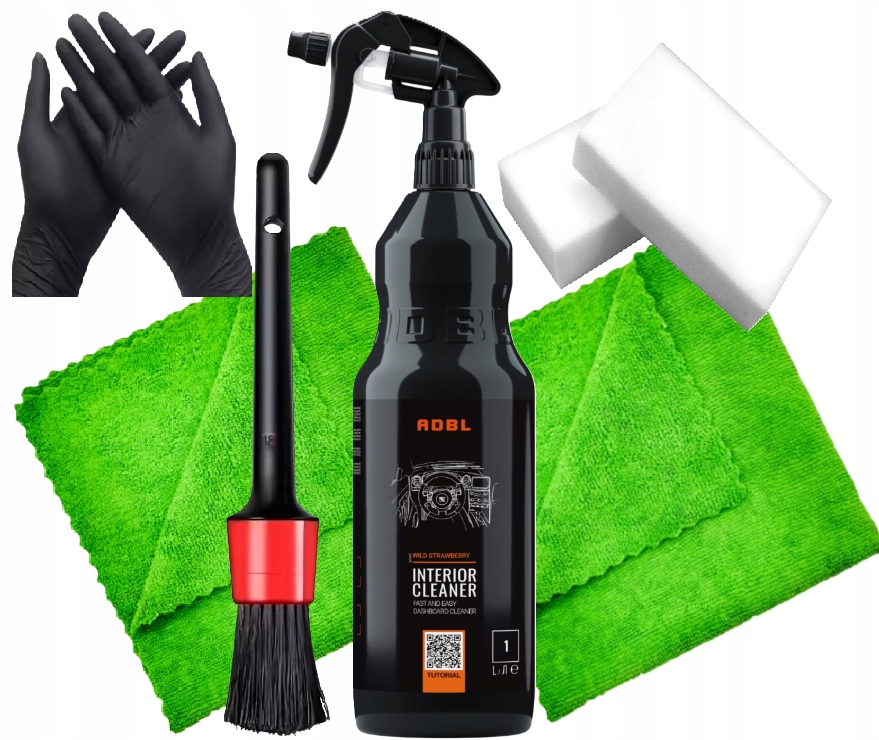 Adbl Interior Cleaner 1L Do Czyszczena wnętrza Zestaw