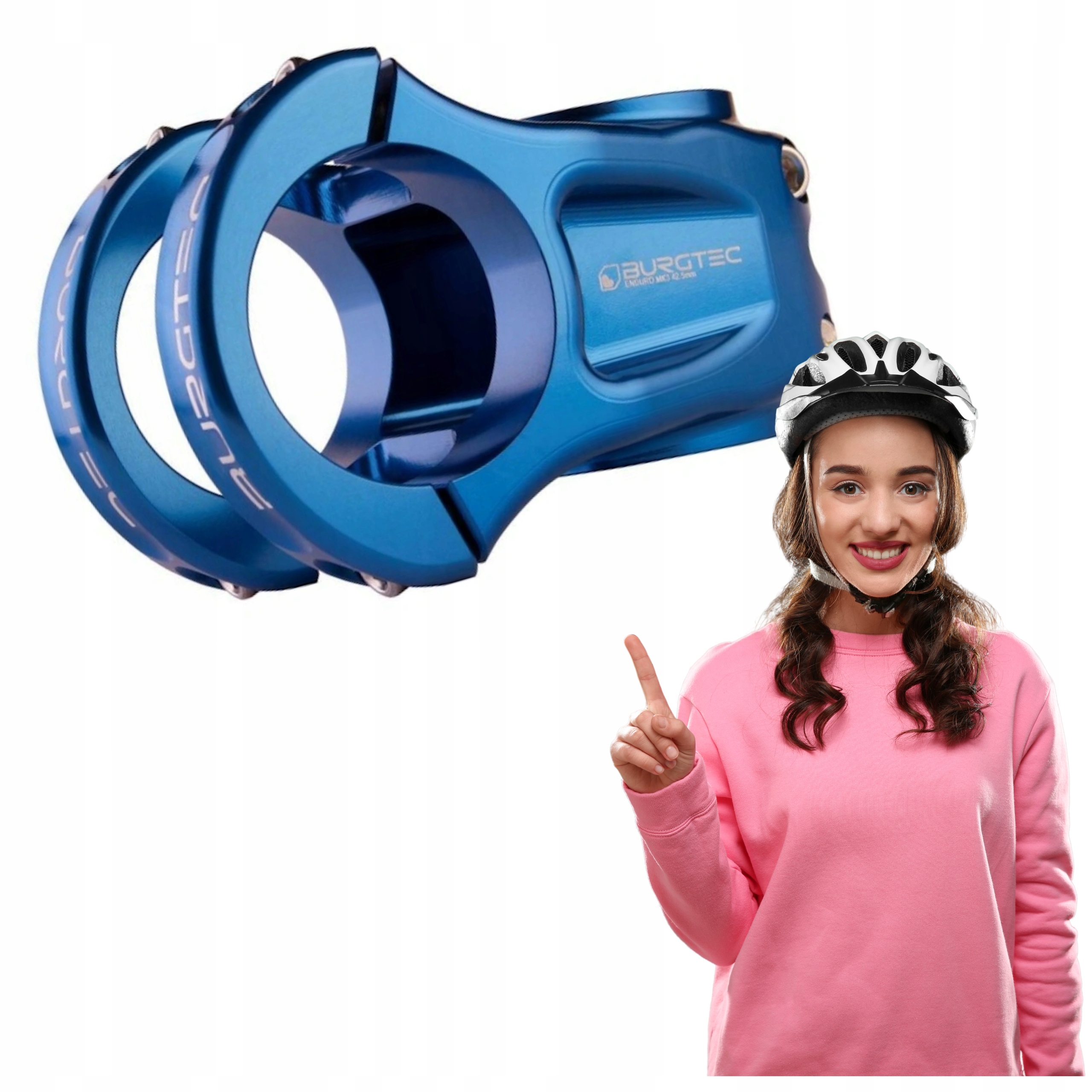 Cyklistický můstek Burgtec Enduro MK3 35 mm 35 mm deep blue