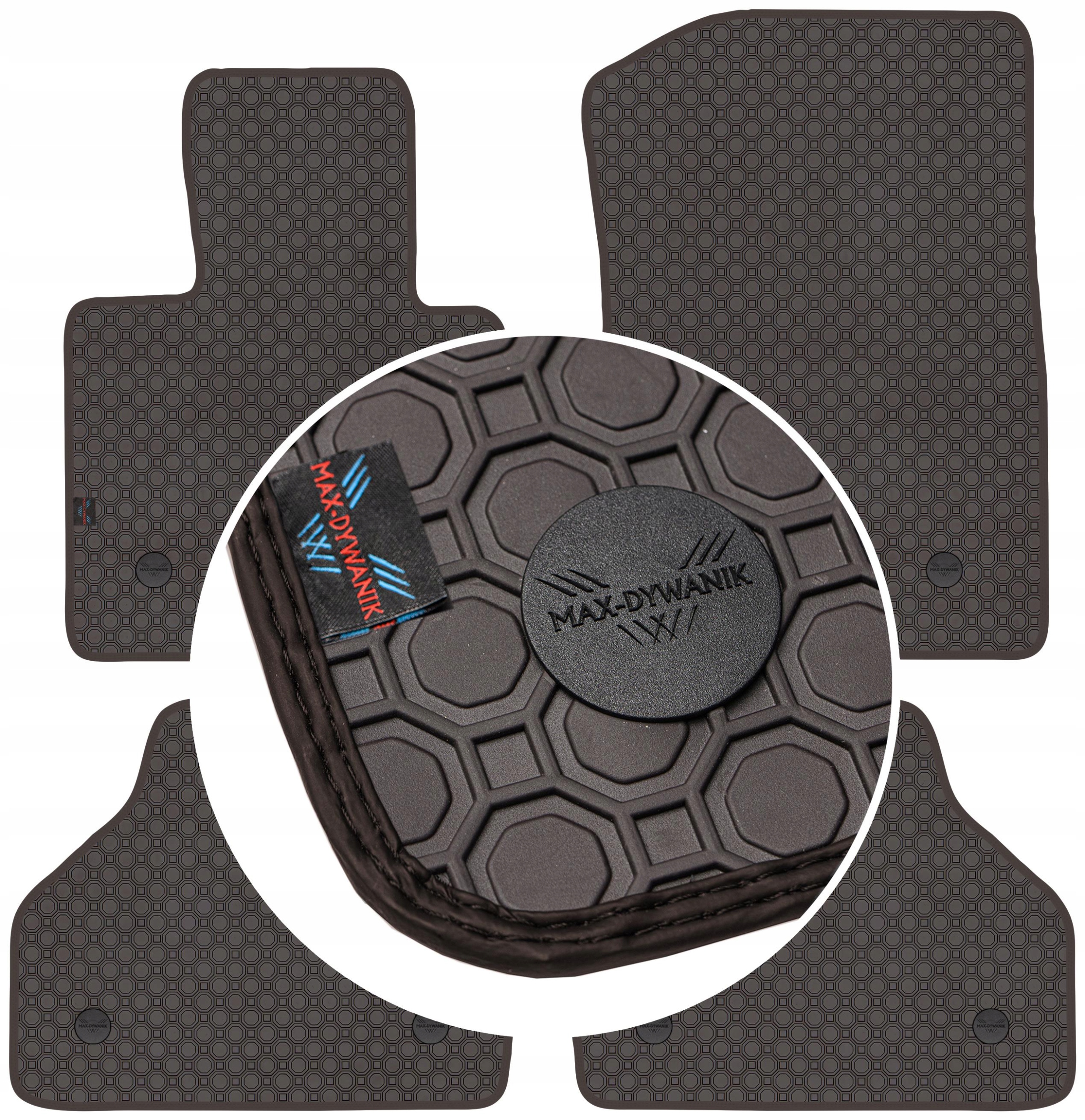 Килимки Max-Килимок резинові 100889961900 4 el.