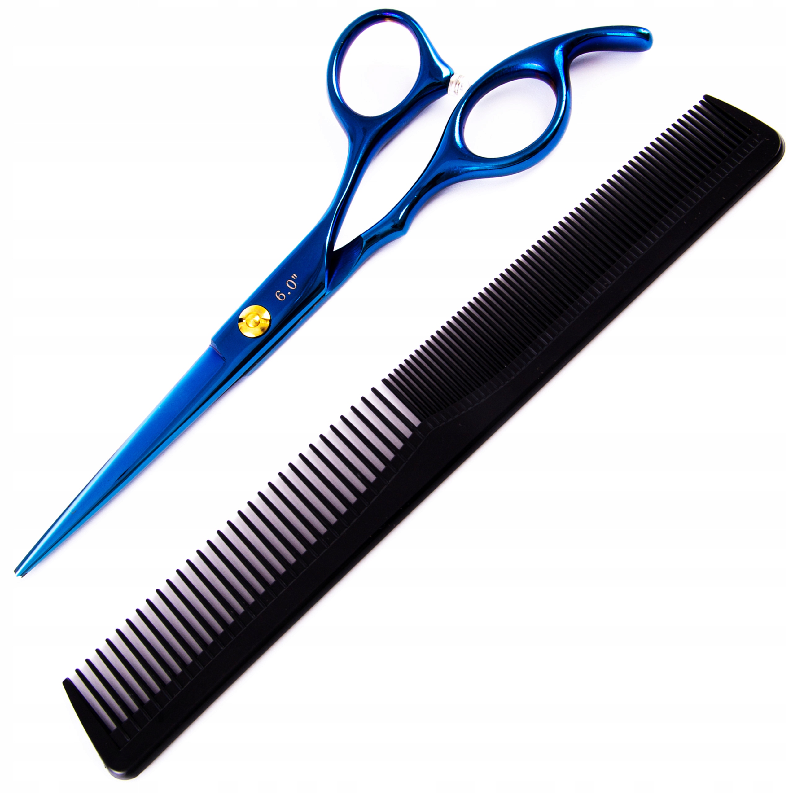 Profesionální kadeřnické nůžky Fox Blue Rose nerezová ocel