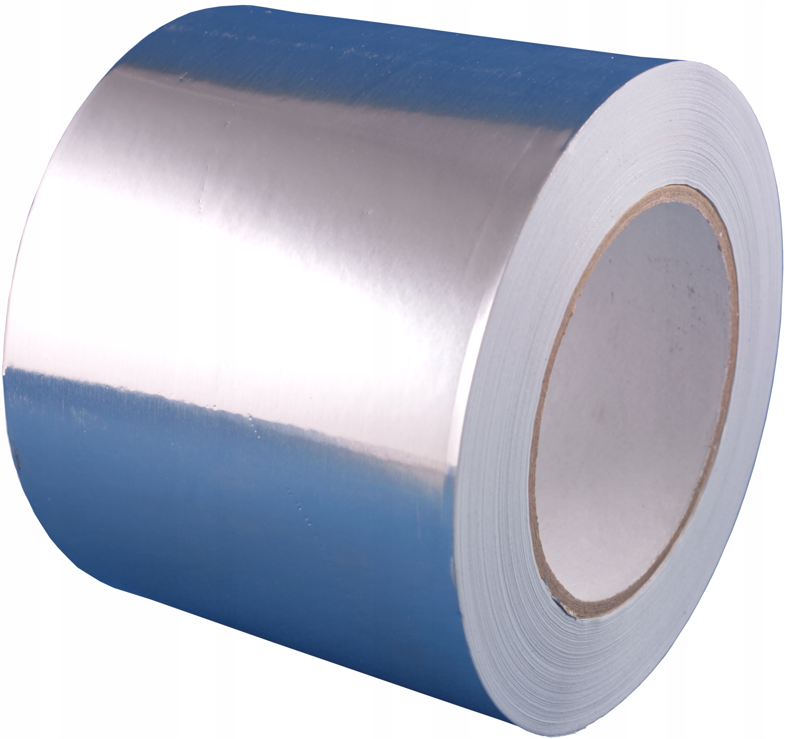 TAŚMA ALUMINIOWA SAMOPRZYLEPNA Z PRZEKŁADKĄ PAPIEROWĄ MAX 110°C 96mm/45m