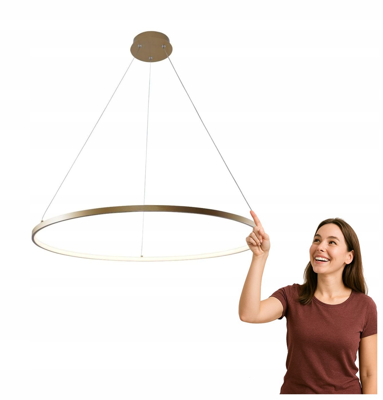 Závěsná Led lampa 36W Breno 2023201-GD80 Zuma Line