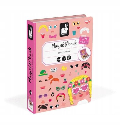 

Magnetyczna układanka Dziewcz. Magnetibook Janod