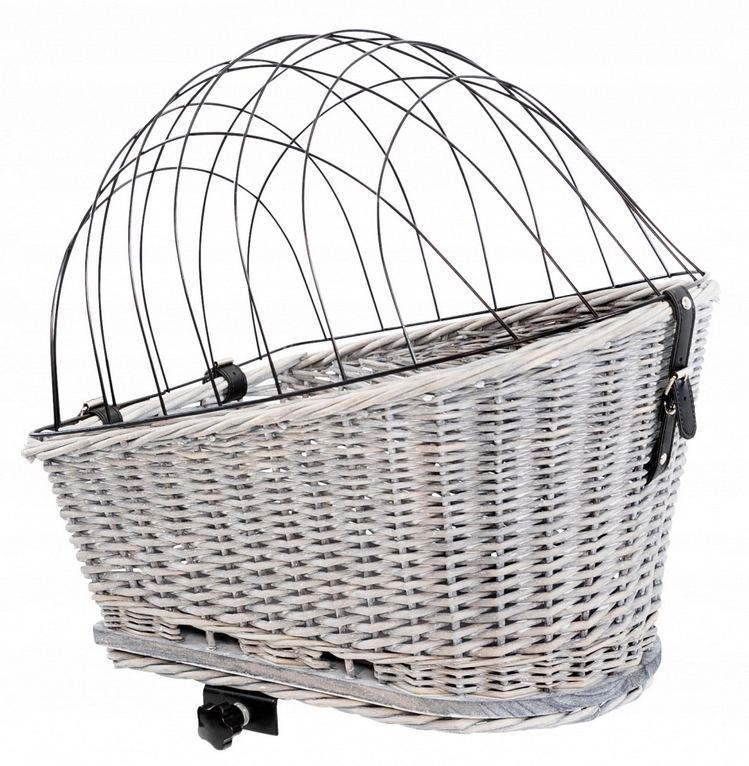 Trixie kosz wiklinowy na rower bagażnik do 8 kg-Zdjęcie-0