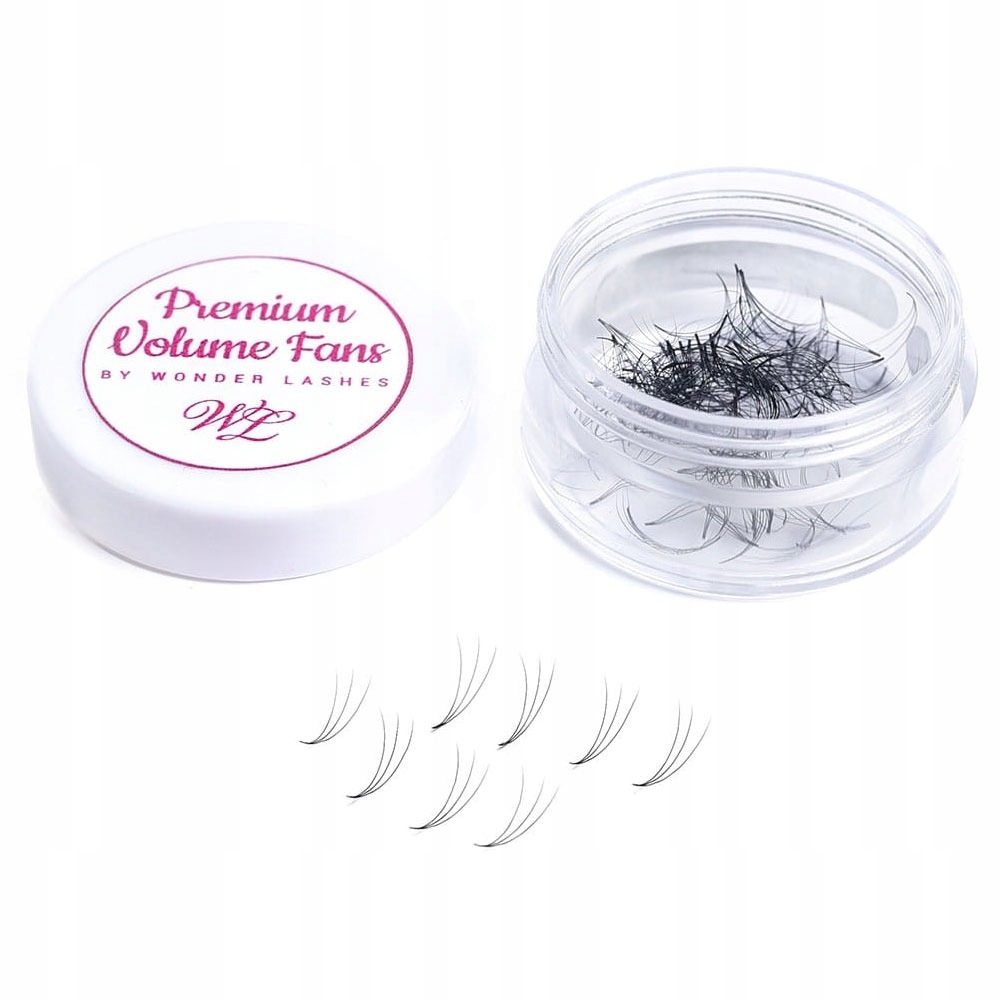 Řasy 3D vějířků ve sklenici Volume C 0,07 12 mm