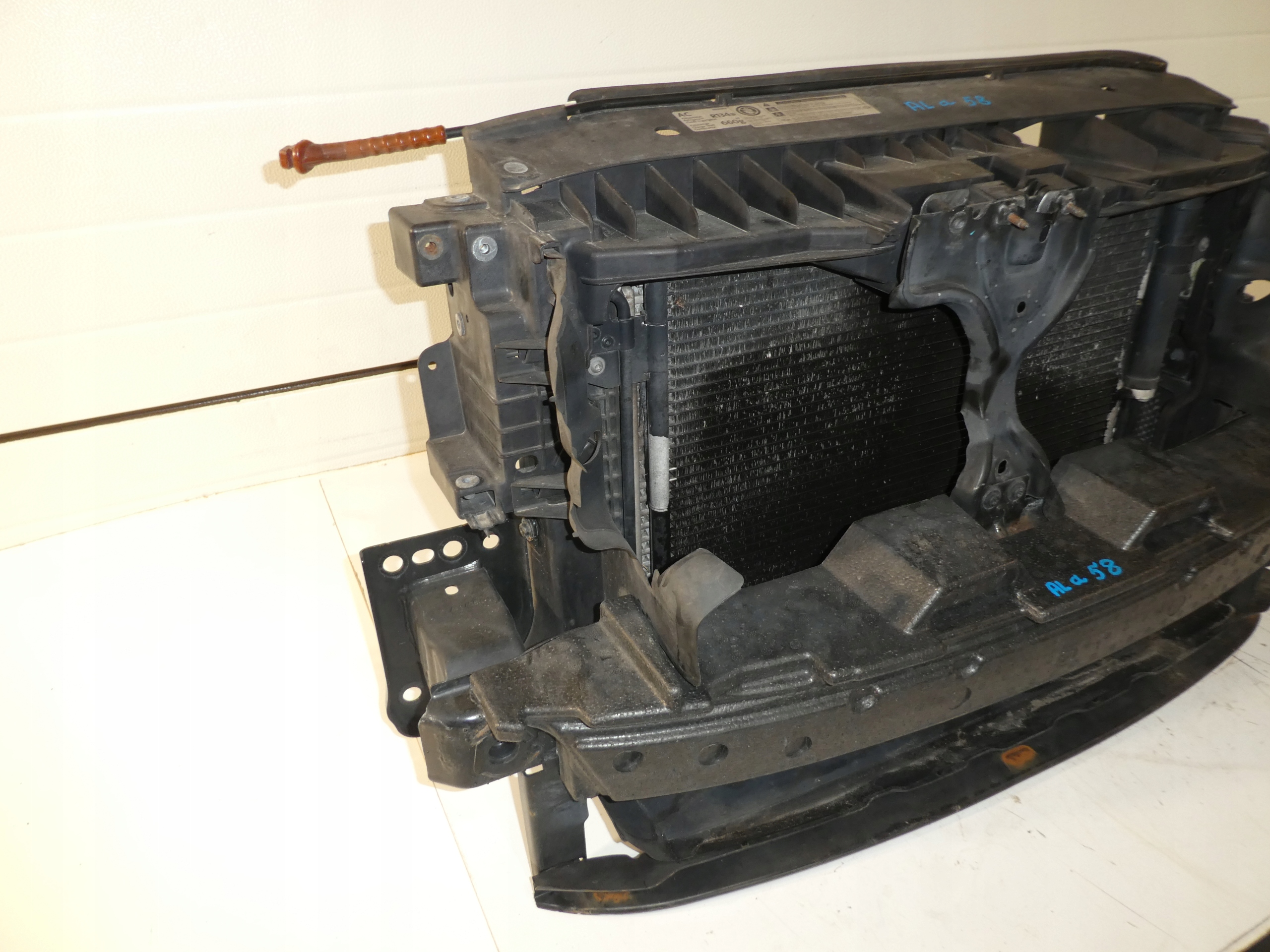 support panel for radiators radiator VW TIGUAN 2.0 TDI pillar sider
