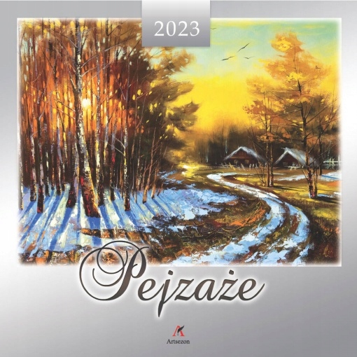 

Kalendarz Ścienny 2023 Pejzaże malowane 33x33