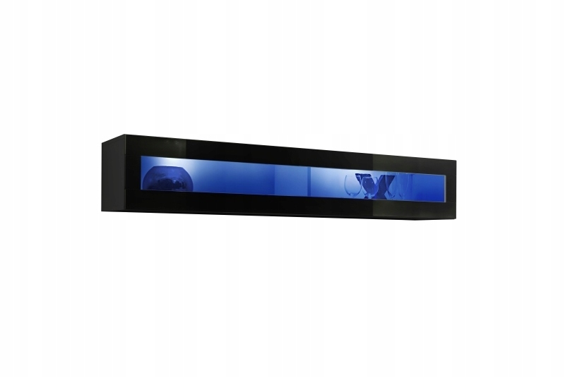 

Szafka Wisząca Otwierana Fly 51 Czarna+led