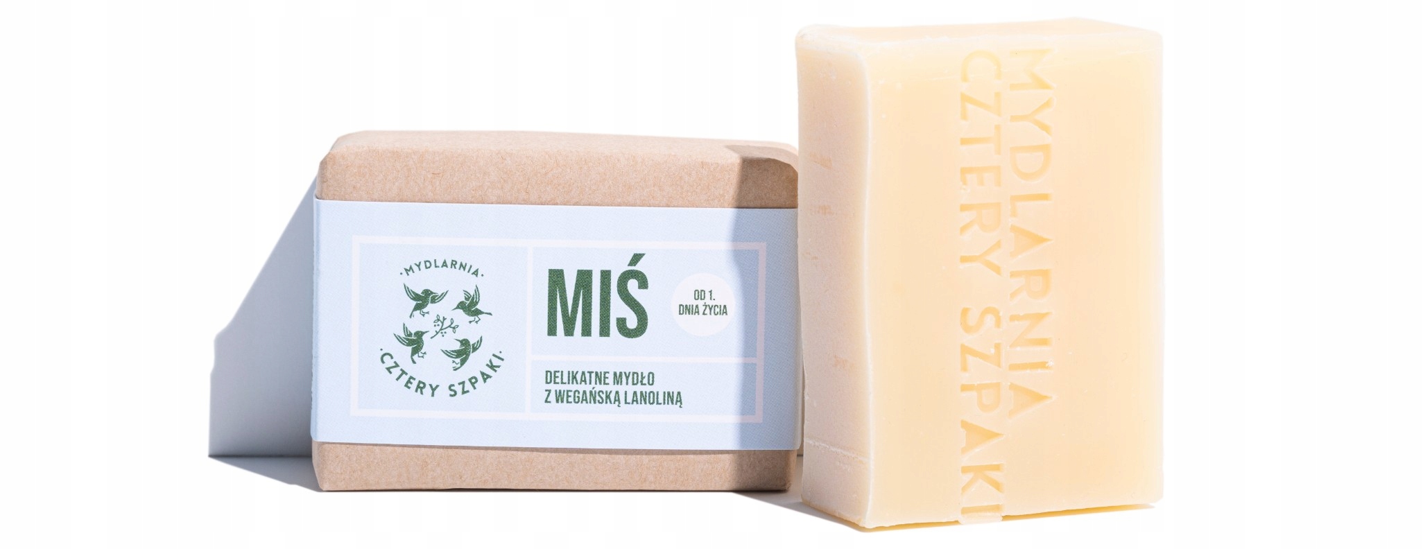 CZTERY SZPAKI Mydło MIŚ z WEGAŃSKĄ lanoliną Kod producenta 1922