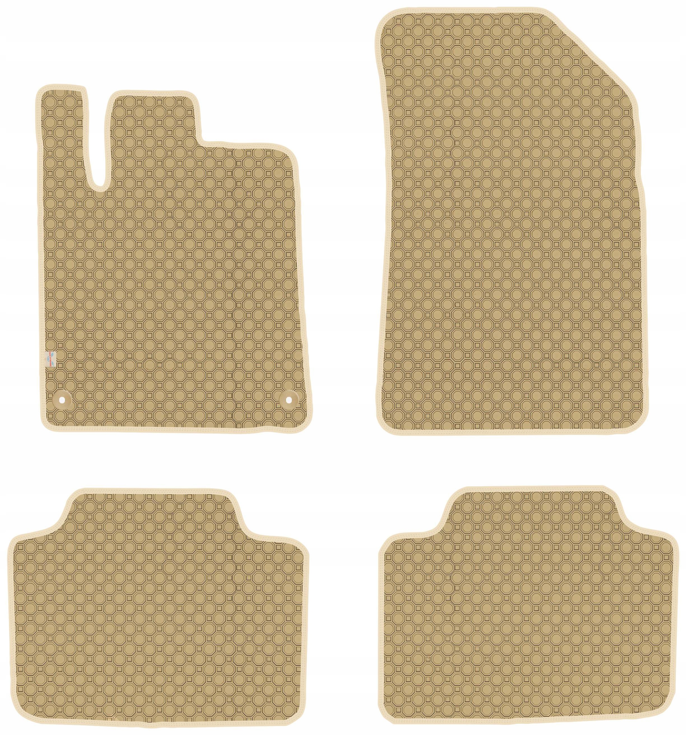 Citroen C5 I 2001-2008 Koberce guma Béžová