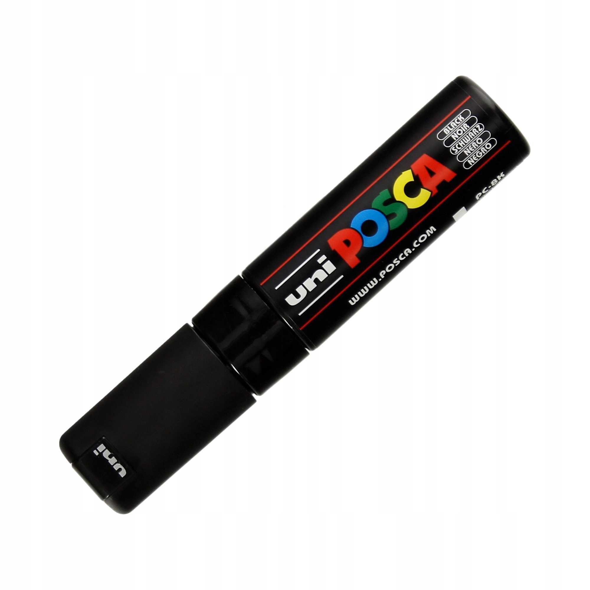 

Marker plakatowy 8mm czarny ścięty Posca PC8K