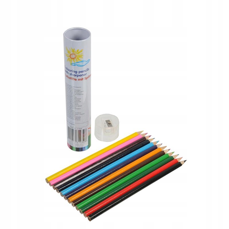 Topwrite-Sada ceruzkových pasteliek 12 ks s temperom