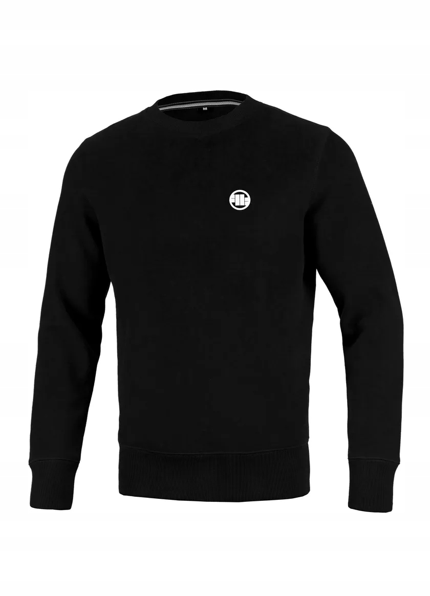 Mikina Pitbull Crewneck Small Logo Black vel. L