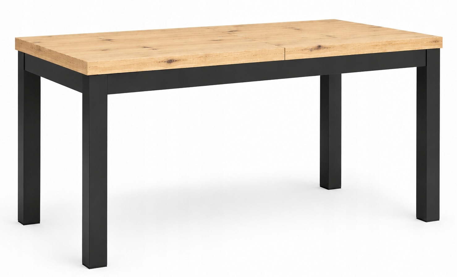 Stół Rozkładany Dąb Artisan Do Salonu Laminowany Loft 2 1350-1750/770/800