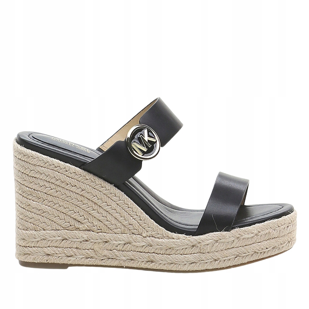 Michael Kors Černé sandály Lucinda Wedge 41