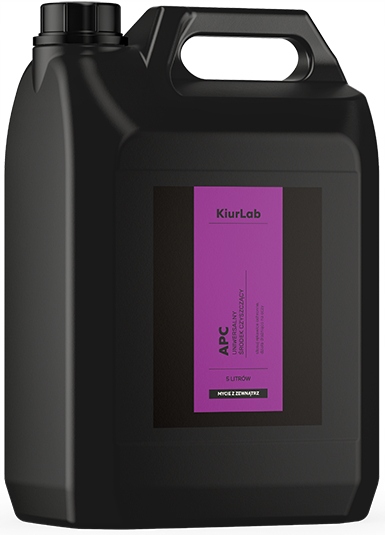 KIURLAB APC MOCNY WSZECHSTRONNY ŚRODEK CZYSZCZĄCY DO AUTA KONCENTRAT 5L Pojemność opakowania 5000 ml