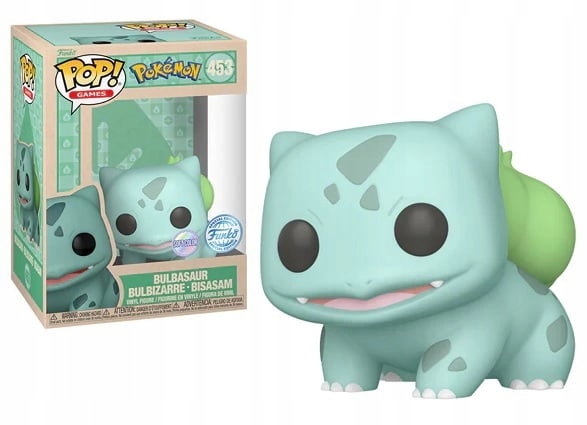 Funko Pop! Pokemon Games 453 Bulbasaur (jemná barva)