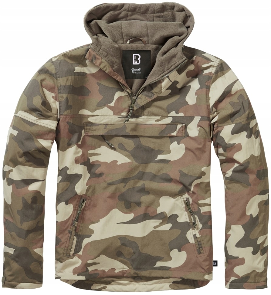 Kurtka Brandit Windbreaker light woodland L