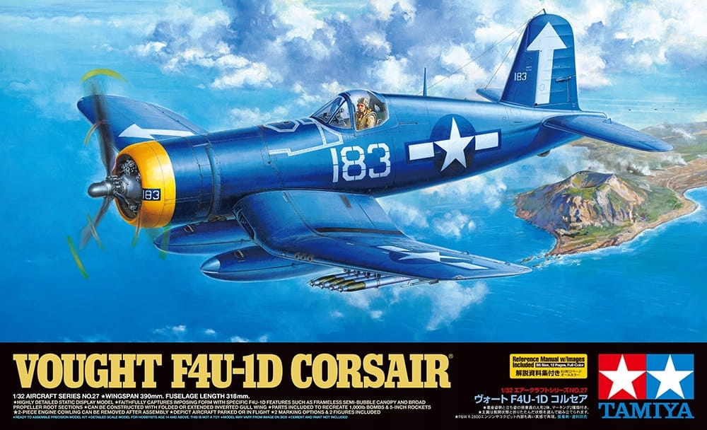 Vought F4U-1D Corsair 1:32 Tamiya 60327