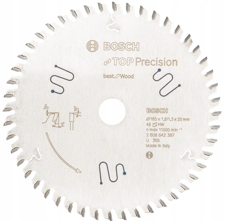 

Tarcza do drewna Bosch 2608642387 165x20mm