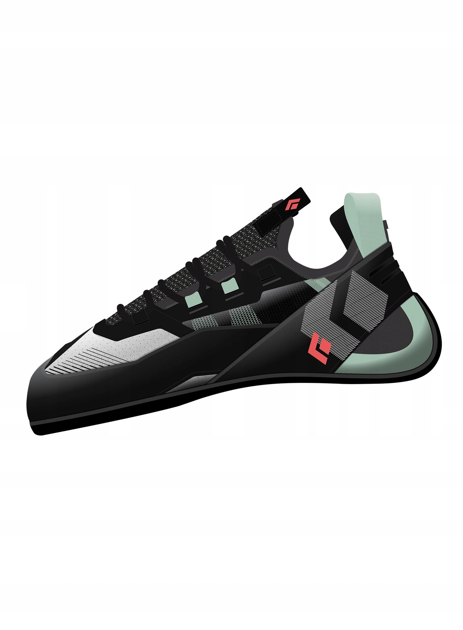 Dámské lezecké boty Black Diamond Momentum Lace foam green/alloy 38,5