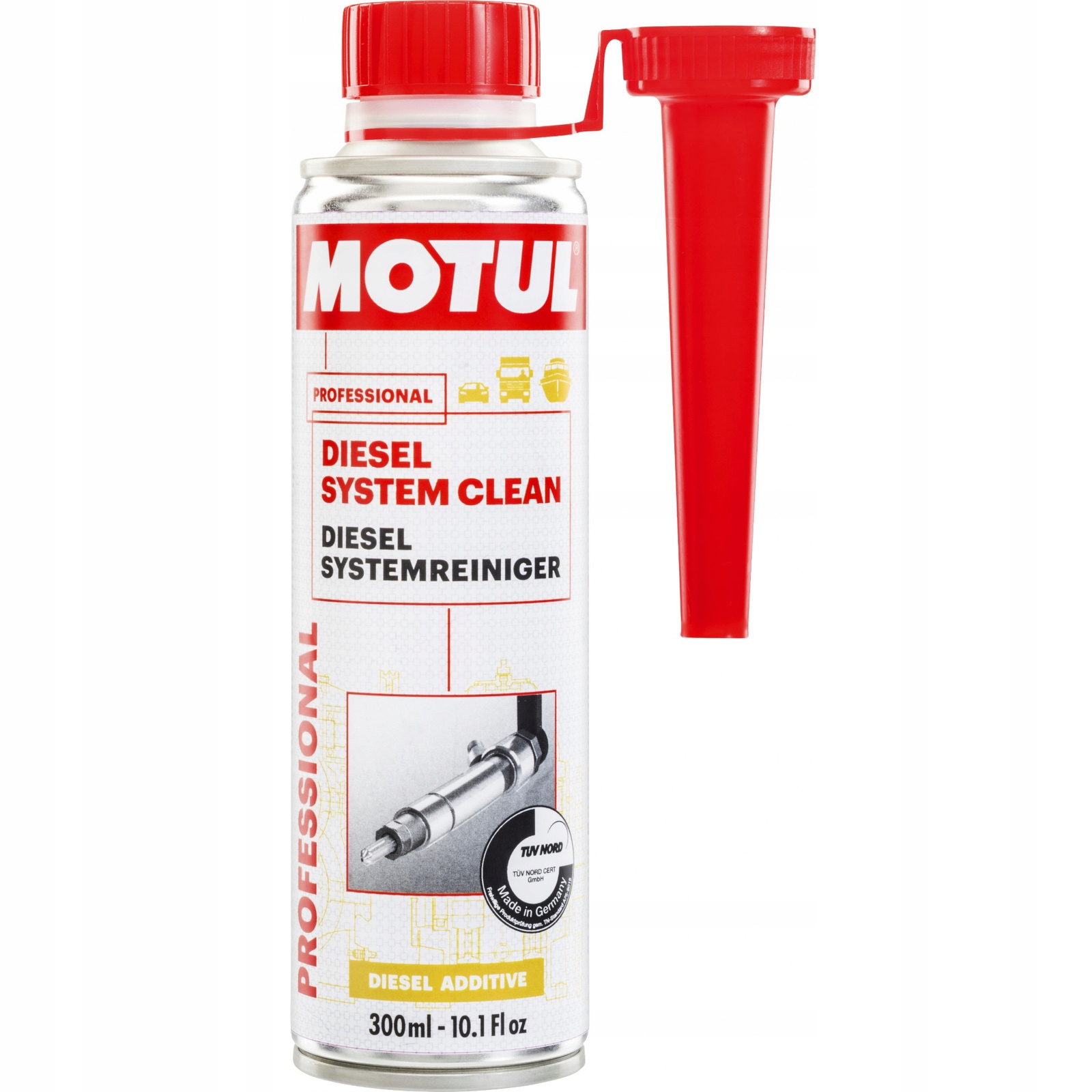 

Środek czyszczący system wtrysku Diesel MOTUL300ml