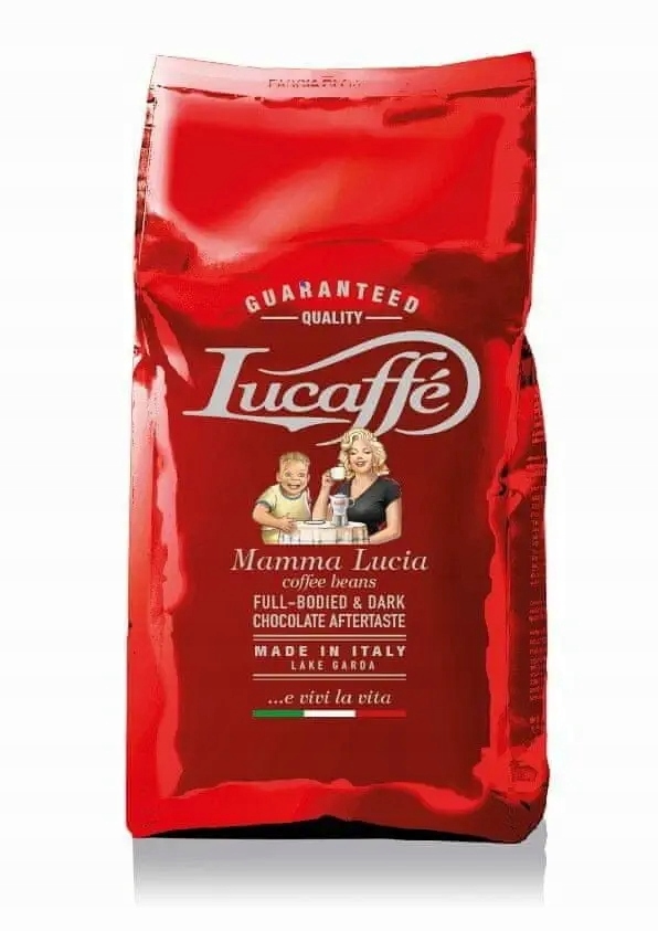 Kawa ziarnista Lucaffe Mamma Lucia 1 kg klasyczny, włoski smak espresso