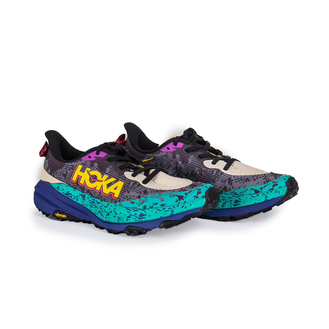 Pánské sportovní boty Hoka 40 Béžová/Fialová