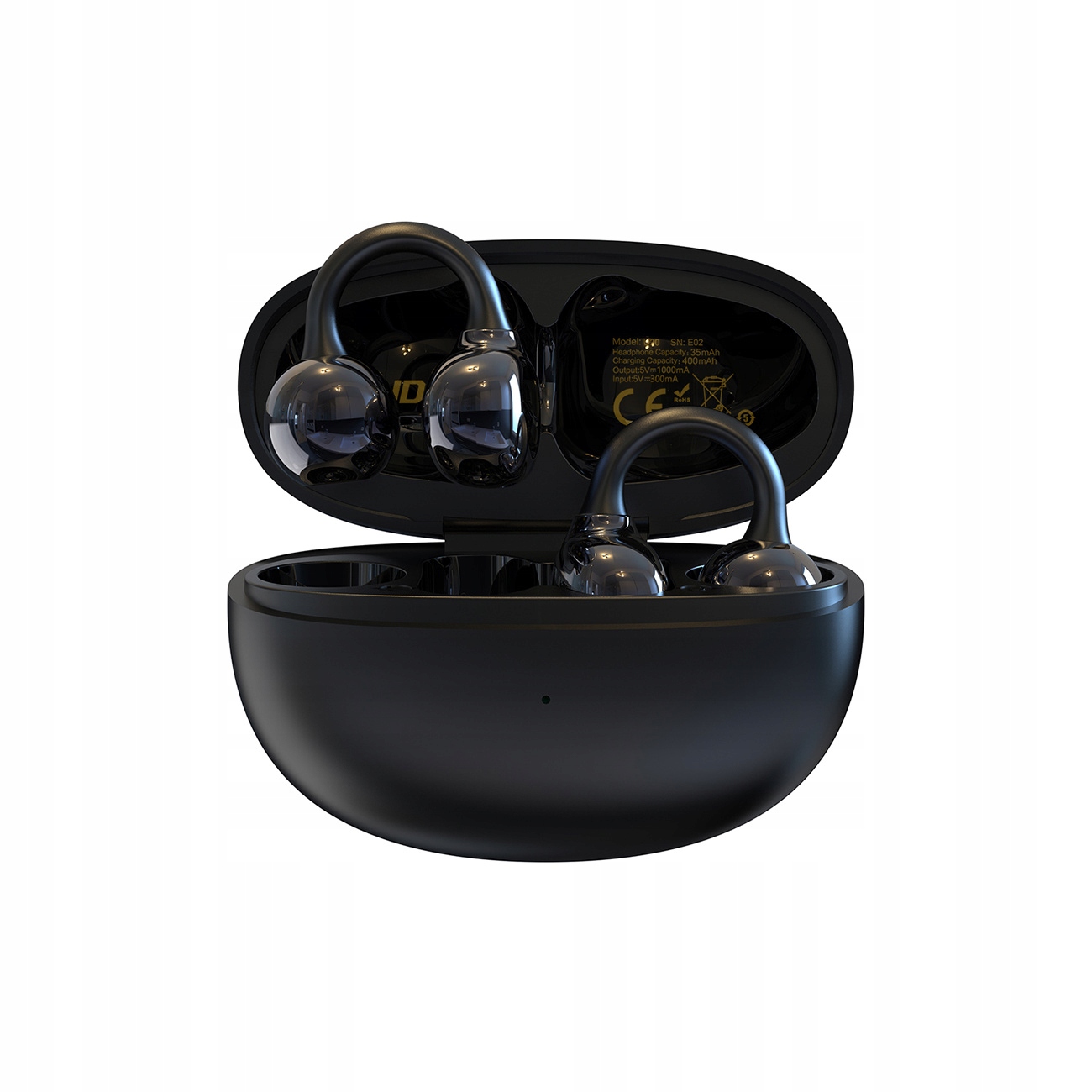 Słuchawki bezprzewodowe U20 Tws Bluetooth czarne