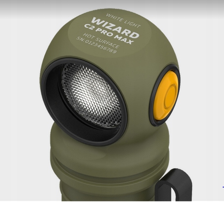 Latarka czołowa Armytek Wizard C2 Pro Max Magnet USB Olive Kod producenta c2 pro max olive