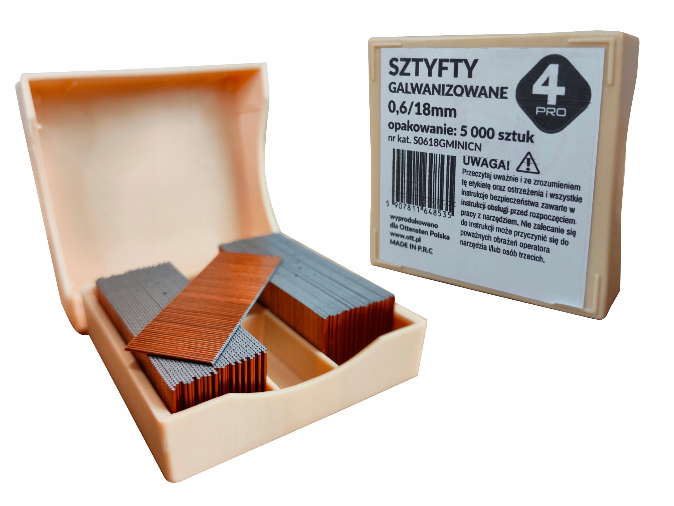 

Sztyfty Bezłebkowe Pinsy 4PRO 0,6x18mm 5TYS