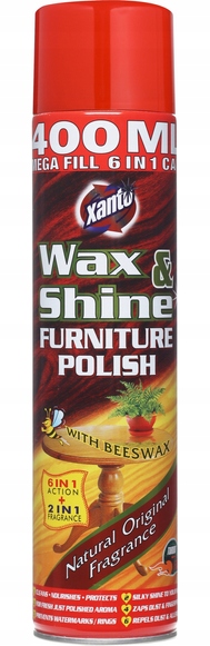 

Xanto Wax&Shine pianka do czyszczenia mebli 0,4 l